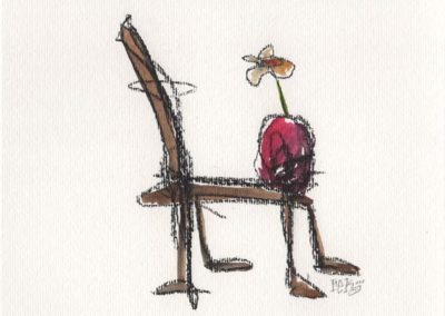 Chair and Flower