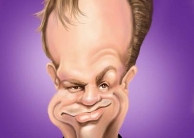 Fred LeBlanc Caricature