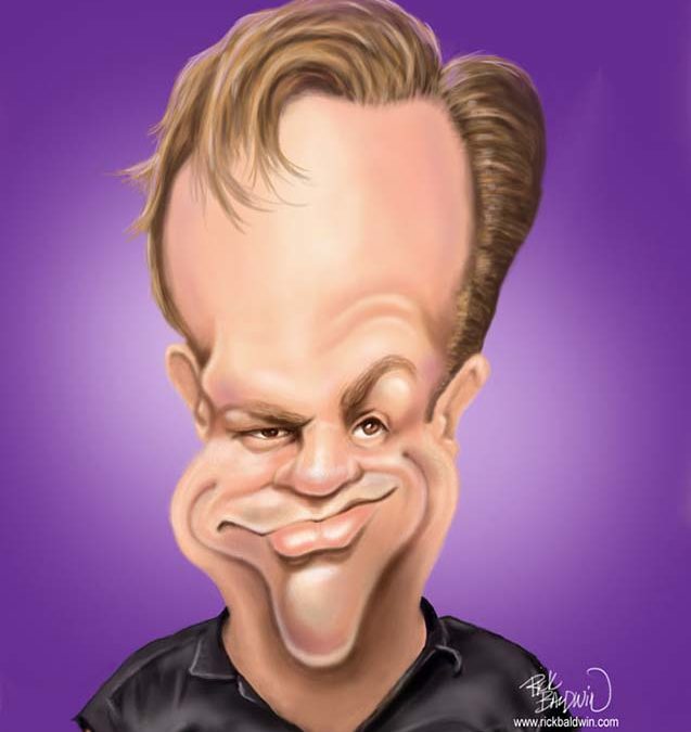 Fred LeBlanc Caricature