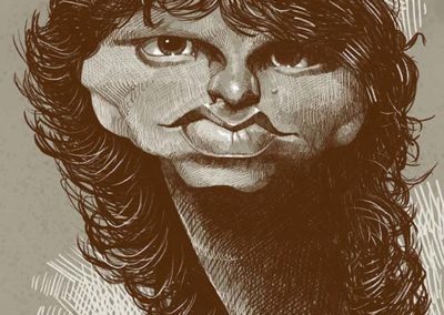 Jim Morrison Caricature