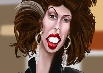 Marisa Tomei Caricature