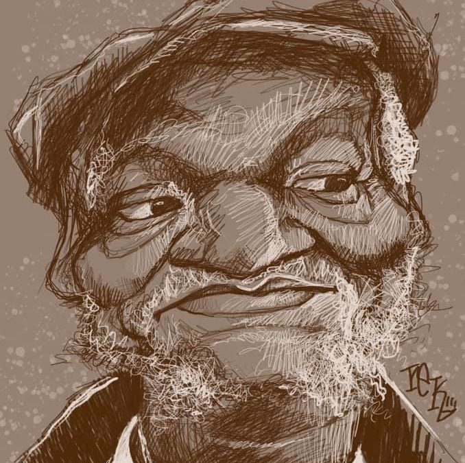 Redd Foxx Caricature