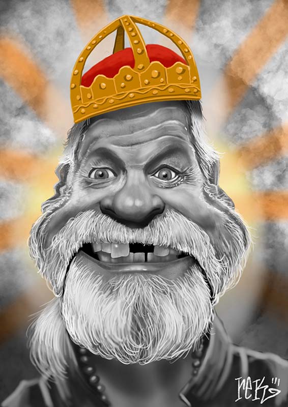 Terry Gilliam Caricature by Rick Baldwin