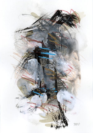 #10 in the Cherokee Series of paintings by Rick Baldwin