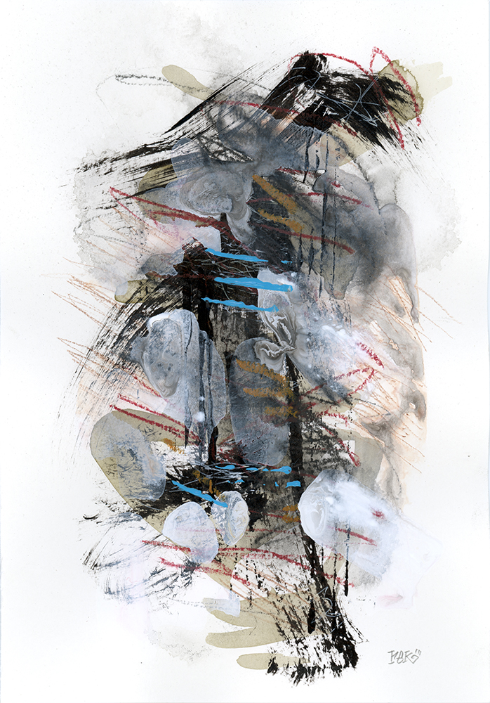 #10 in the Cherokee Series of paintings by Rick Baldwin