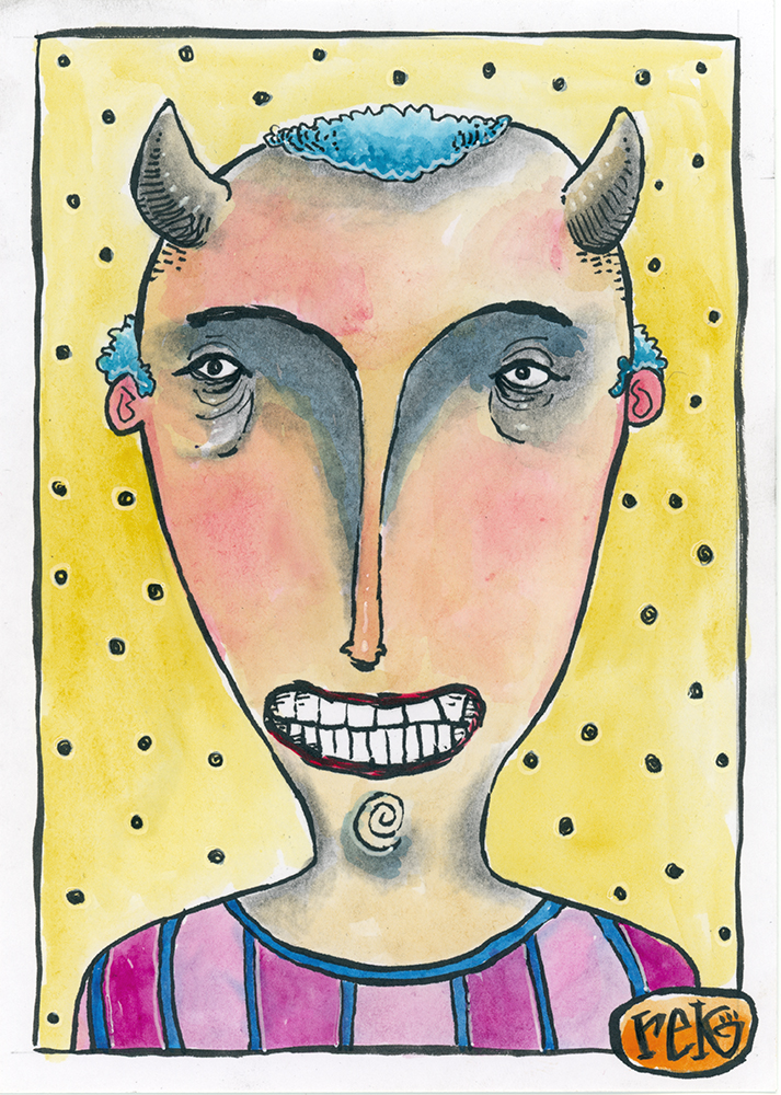 "Trust Me, Babe" Art Card
