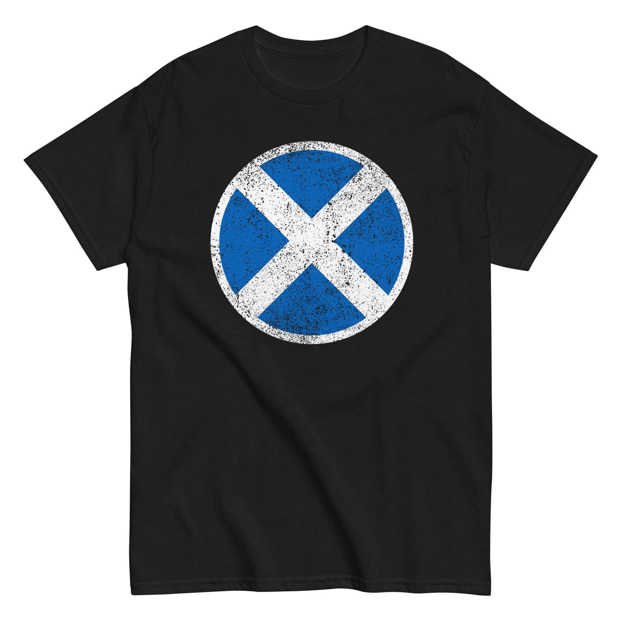 Scottish Circle Saltire T-Shirt - Image 2