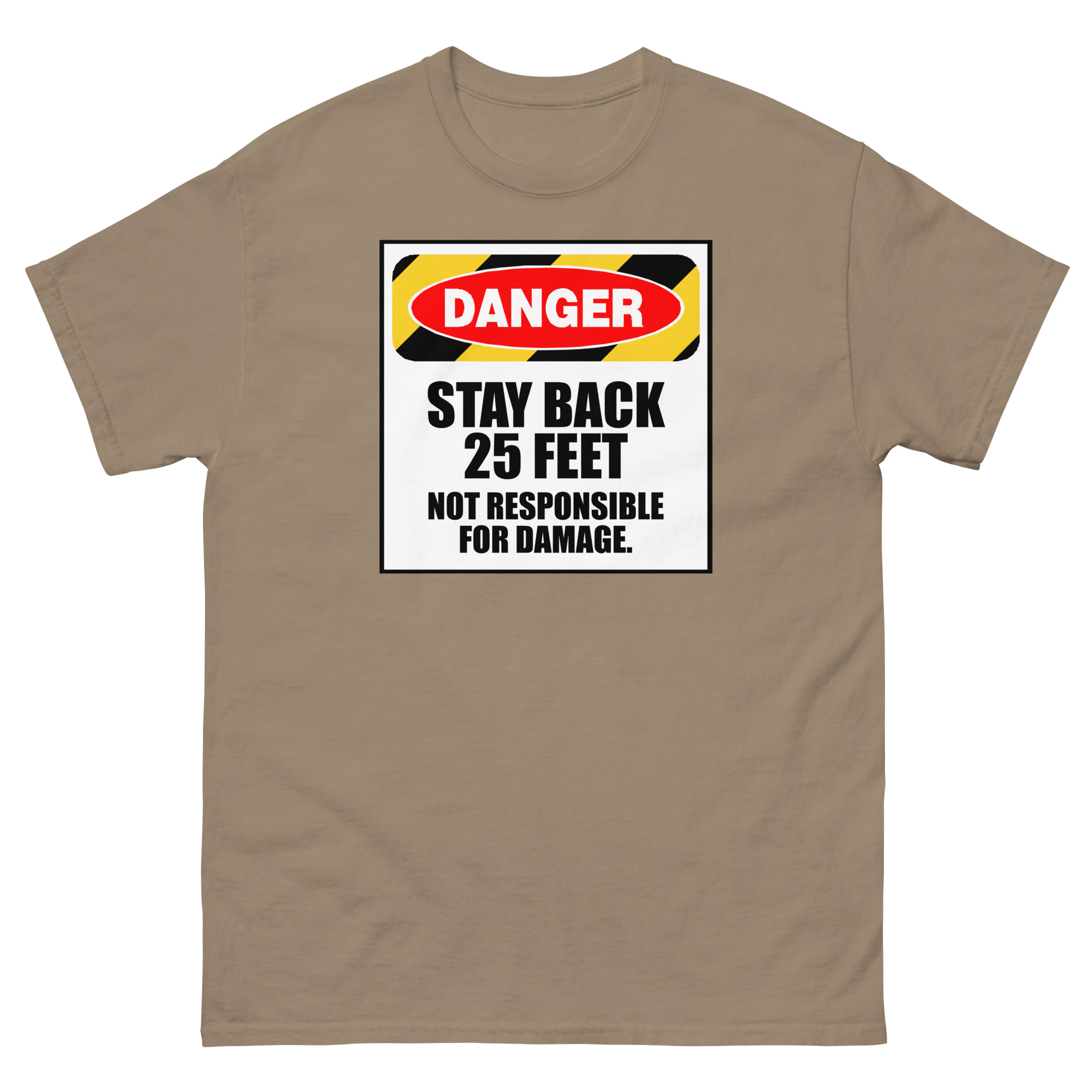 Danger Stay Back T-Shirt - Image 8