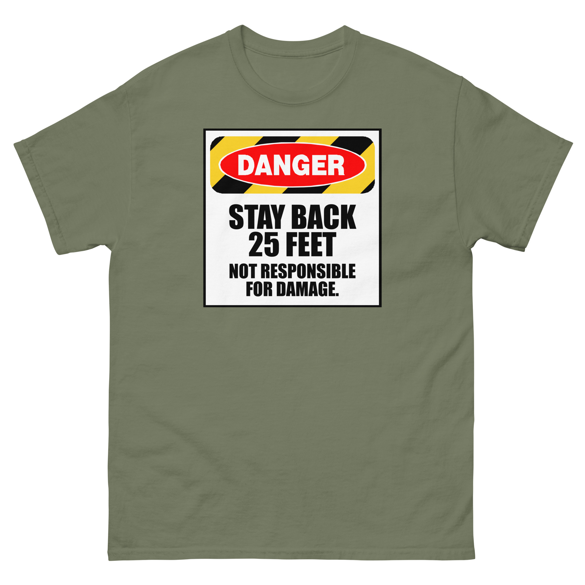 Danger Stay Back T-Shirt - Image 7