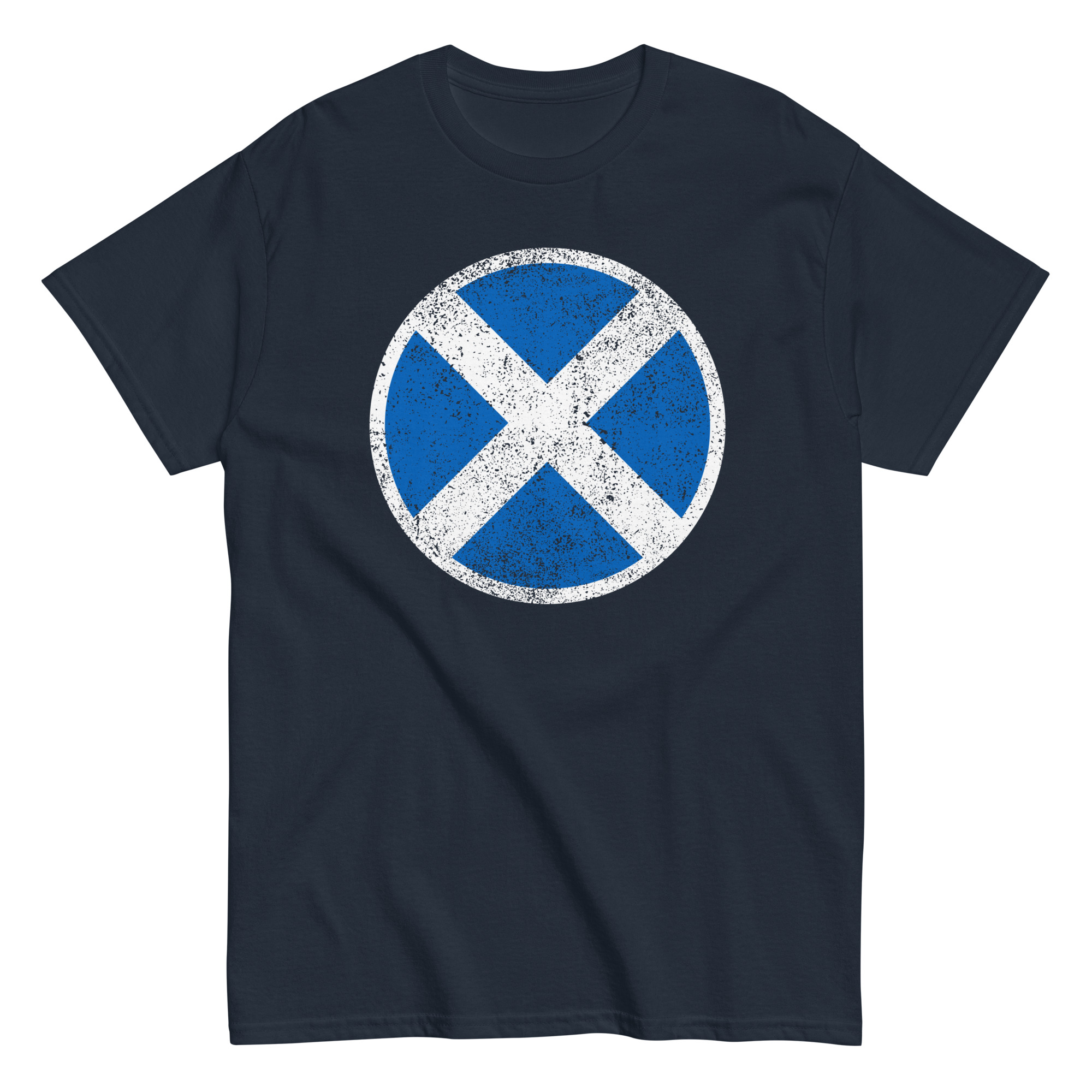 Scottish Circle Saltire T-Shirt - Image 3