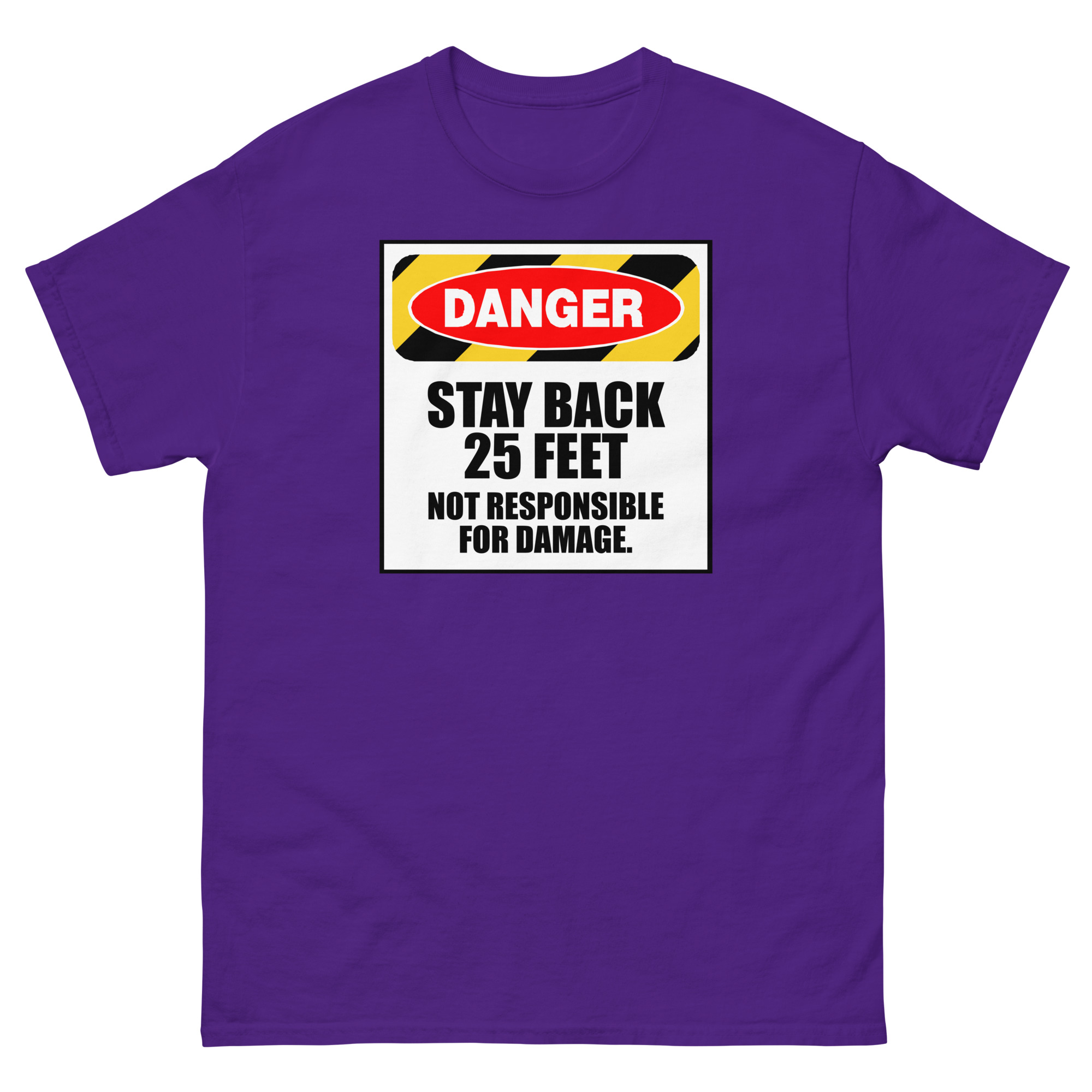 Danger Stay Back T-Shirt - Image 4